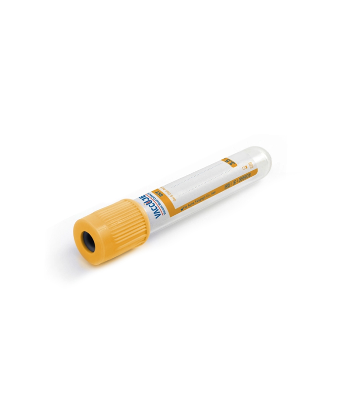 Gel & Clot Activator Vaccuject 3.5ml لوله خونگیری خلاء لخته ژلدار + فعال کننده لخته وکیوجکت VACCUJECT Gel & Clot Activator (SST) Vacuum Blood Collection Tube 3.5ml - تصویر 1