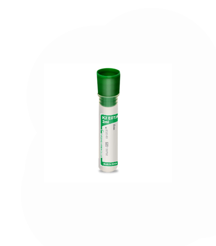 CBC K2 NV FARTEST لوله خونگیری غیر خلاء CBC K2EDTA فرتست FARTEST CBC K2EDTA Non Vacuum Blood Collection Tube 2ml - تصویر 1